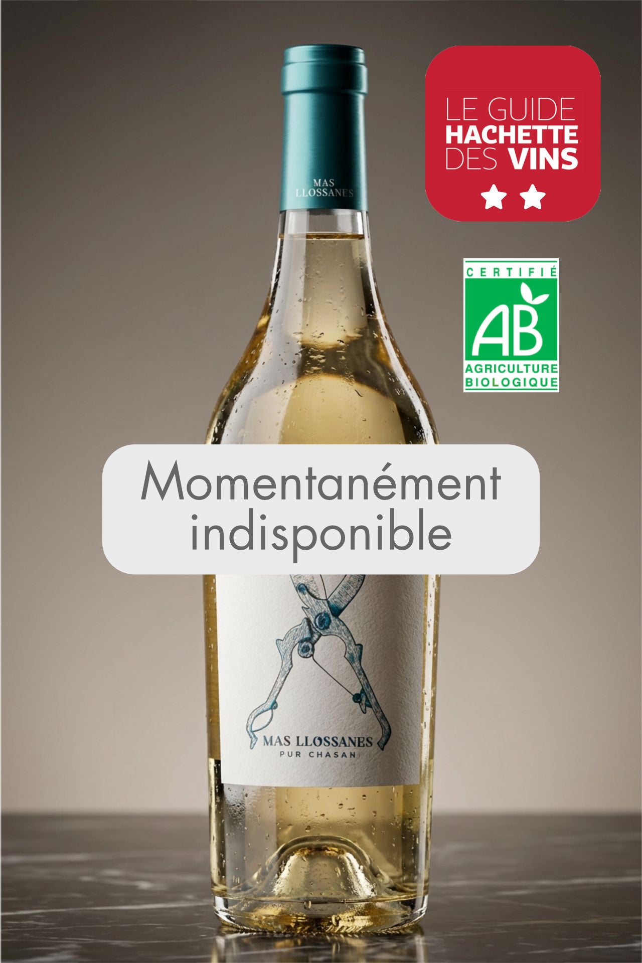 PUR CHASAN 2024 - Vin Blanc d'altitude bio & biodynamique