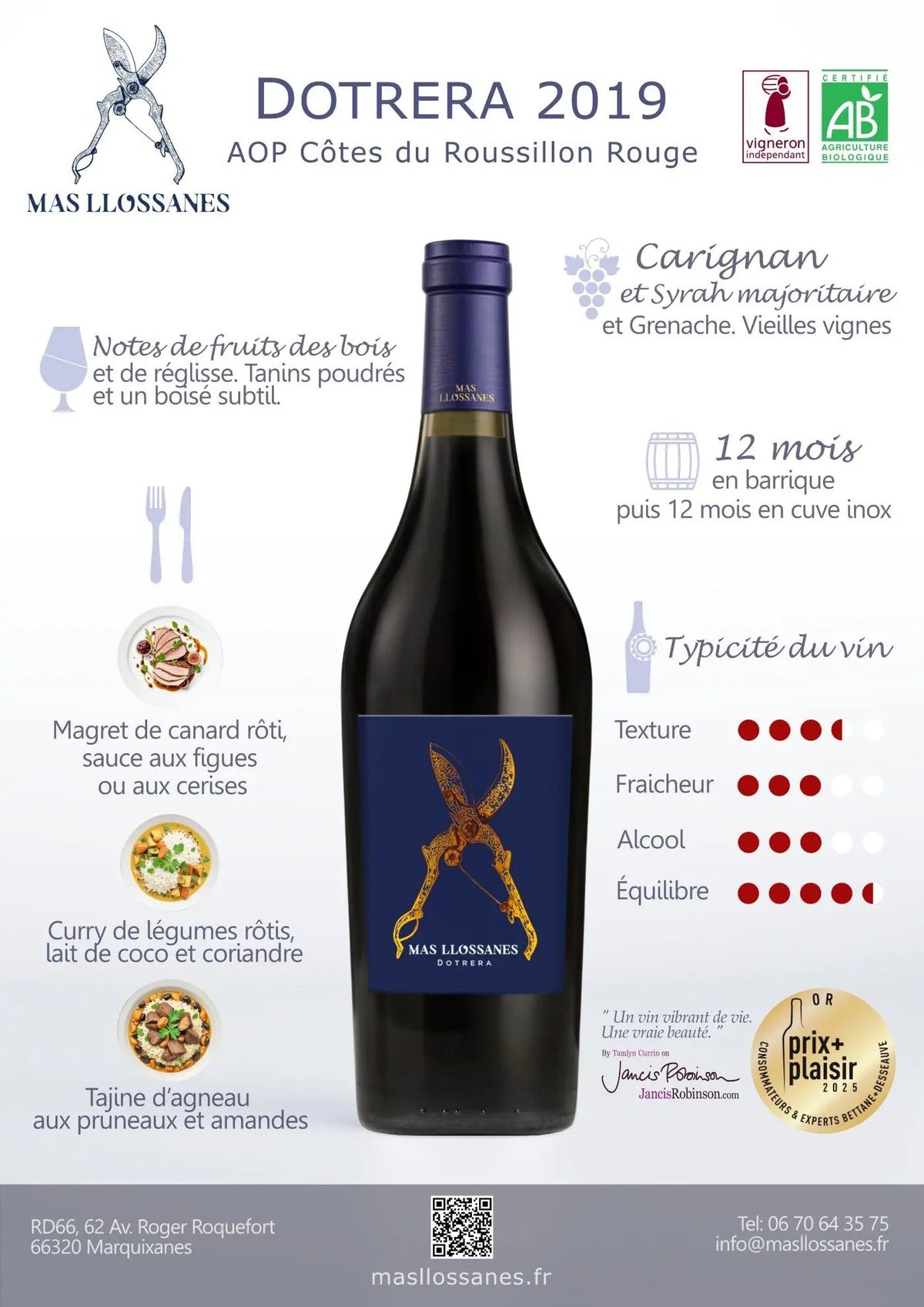 Dotrera fiche cuvée