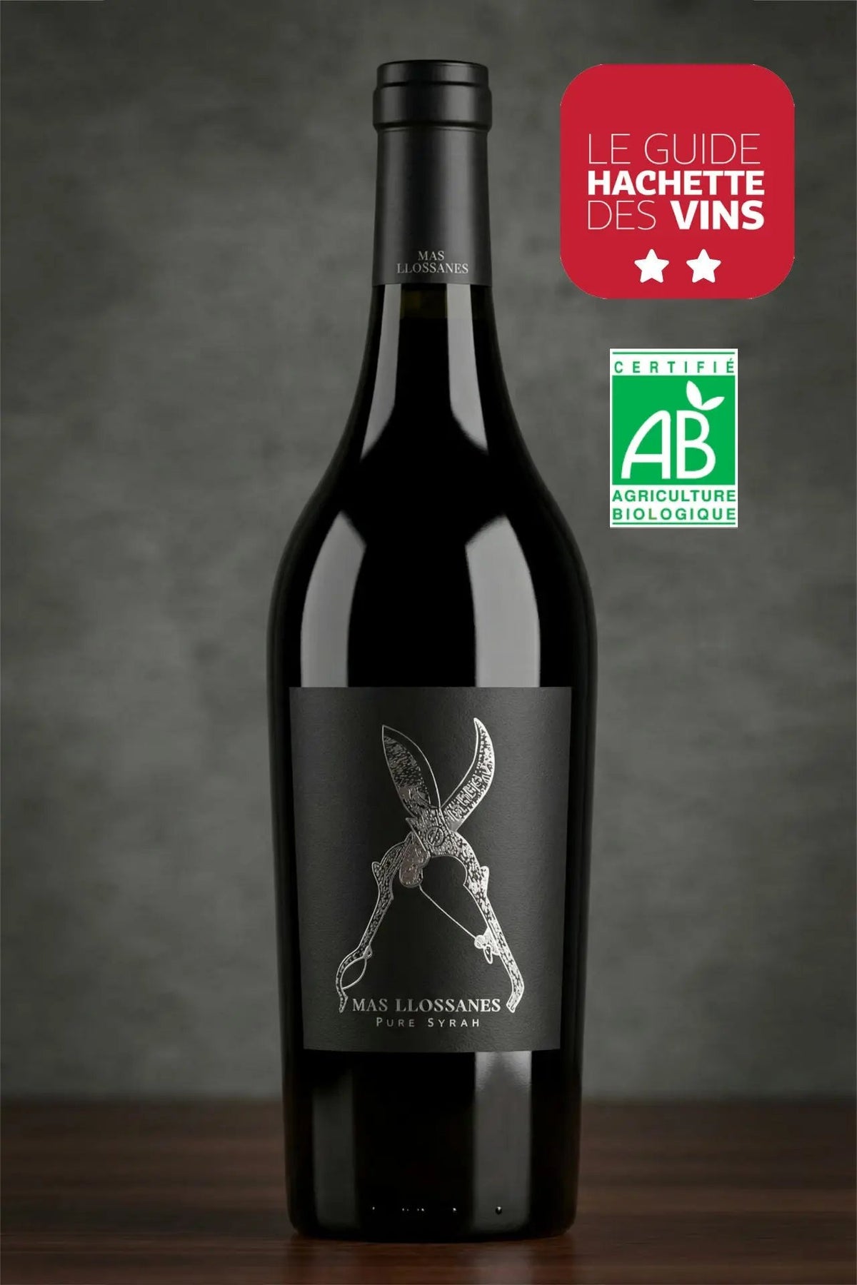 PURE SYRAH 2021 Vin Rouge d'altitude bio & biodynamique - Domaine Mas Llossanes